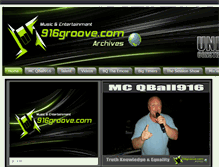 Tablet Screenshot of 916groove.com